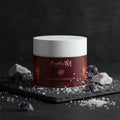 Emilia M Beauty Deep Cleanse Scalp Scrub Rosemary & Mint 170ml with sea salt crystals and mineral stones