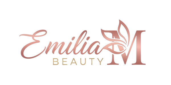 Emilia M Beauty logo with transparent background