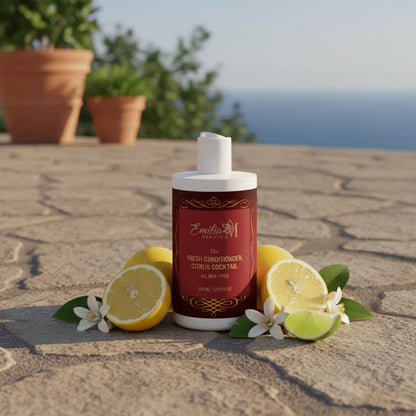 Emilia M Beauty Fresh Conditioner Citrus Cocktail uplifting and fresh citrus fragrance 370ml