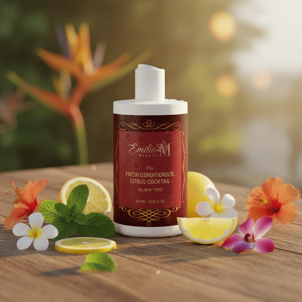 Emilia M Beauty Fresh Conditioner Citrus Cocktail deep conditioning for all hair types 370ml