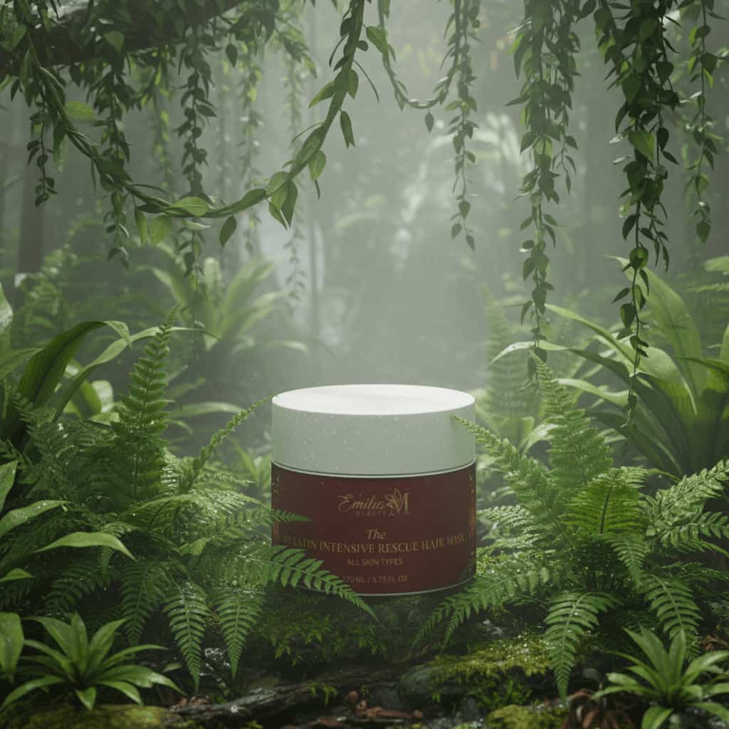 Emilia M Beauty Keratin Intensive Rescue Hair Mask spa day treatment for hair every day 170ml