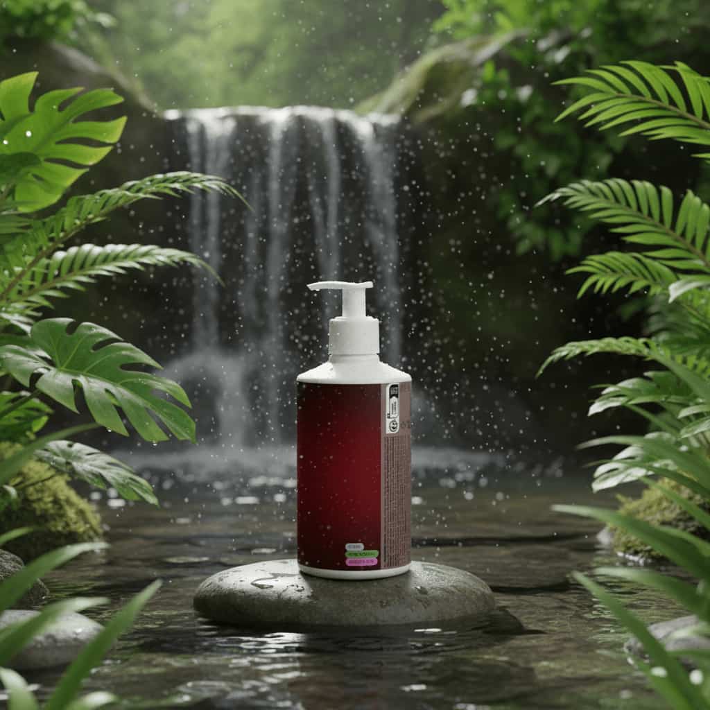 Emilia M Beauty Moisturising Shampoo leaves hair fresh smooth and full of natural shine 290ml