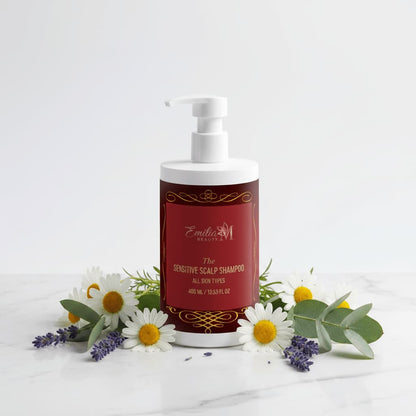 Emilia M Beauty Sensitive Scalp Shampoo ultra-gentle formula for sensitive and reactive scalps 400ml