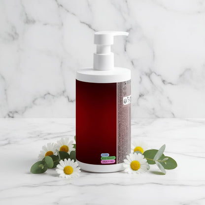 Emilia M Beauty Sensitive Scalp Shampoo cleanses without stripping scalp calm and balanced 400ml