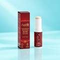 Emilia M Beauty SPF50 Mineral Sunscreen Stick No Tint on a light turquoise background